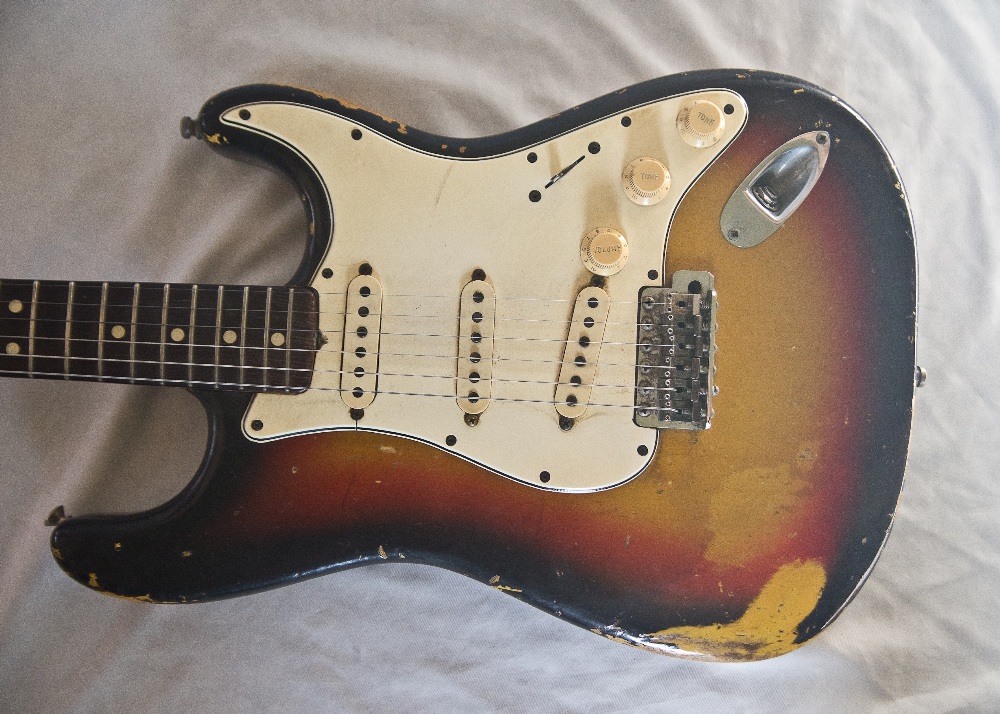 Jimi Hendrix’s 1964 Fender Stratocaster. The last remaining legitimate Jimi Hendrix owned guitar out - Image 6 of 11
