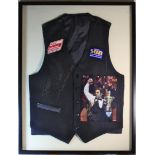 Ronnie O’Sullivan Final Worn and Signed Waistcoat. The actual waistcoat worn by Ronnie O’Sullivan