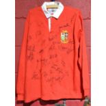 British Lions 1997 Original (Unsponsored) Signed Shirt with clear autographs to front