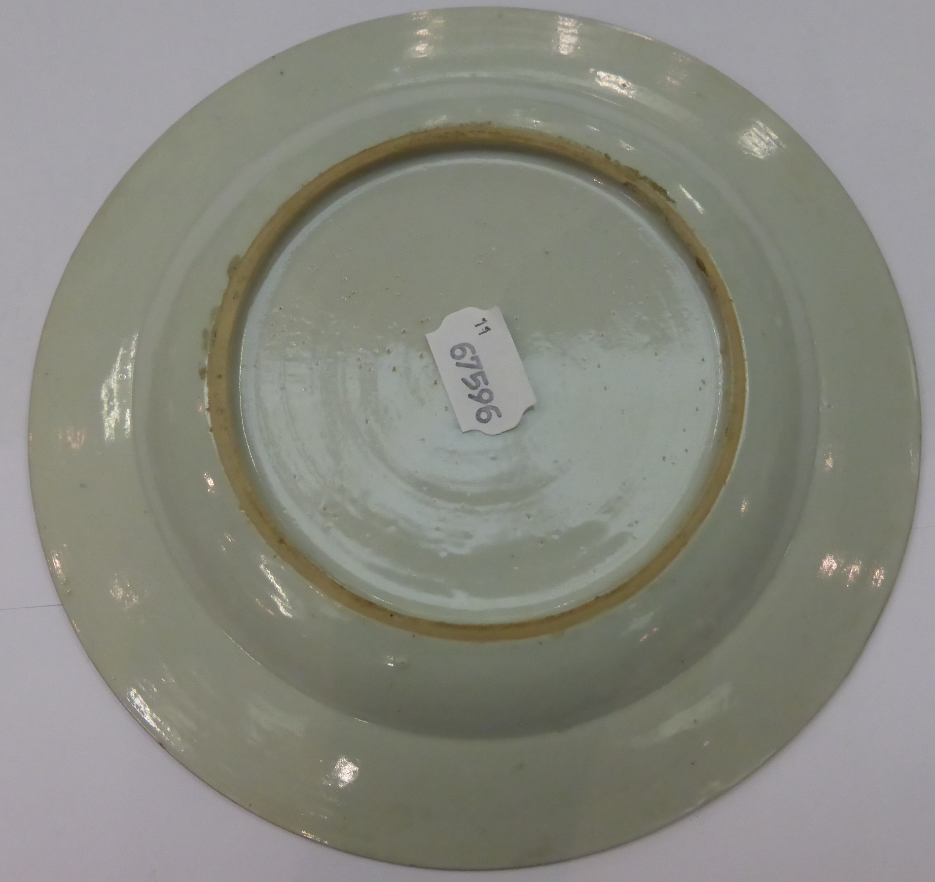Six Chinese famille rose plates and two Chinese export plates - Image 11 of 17