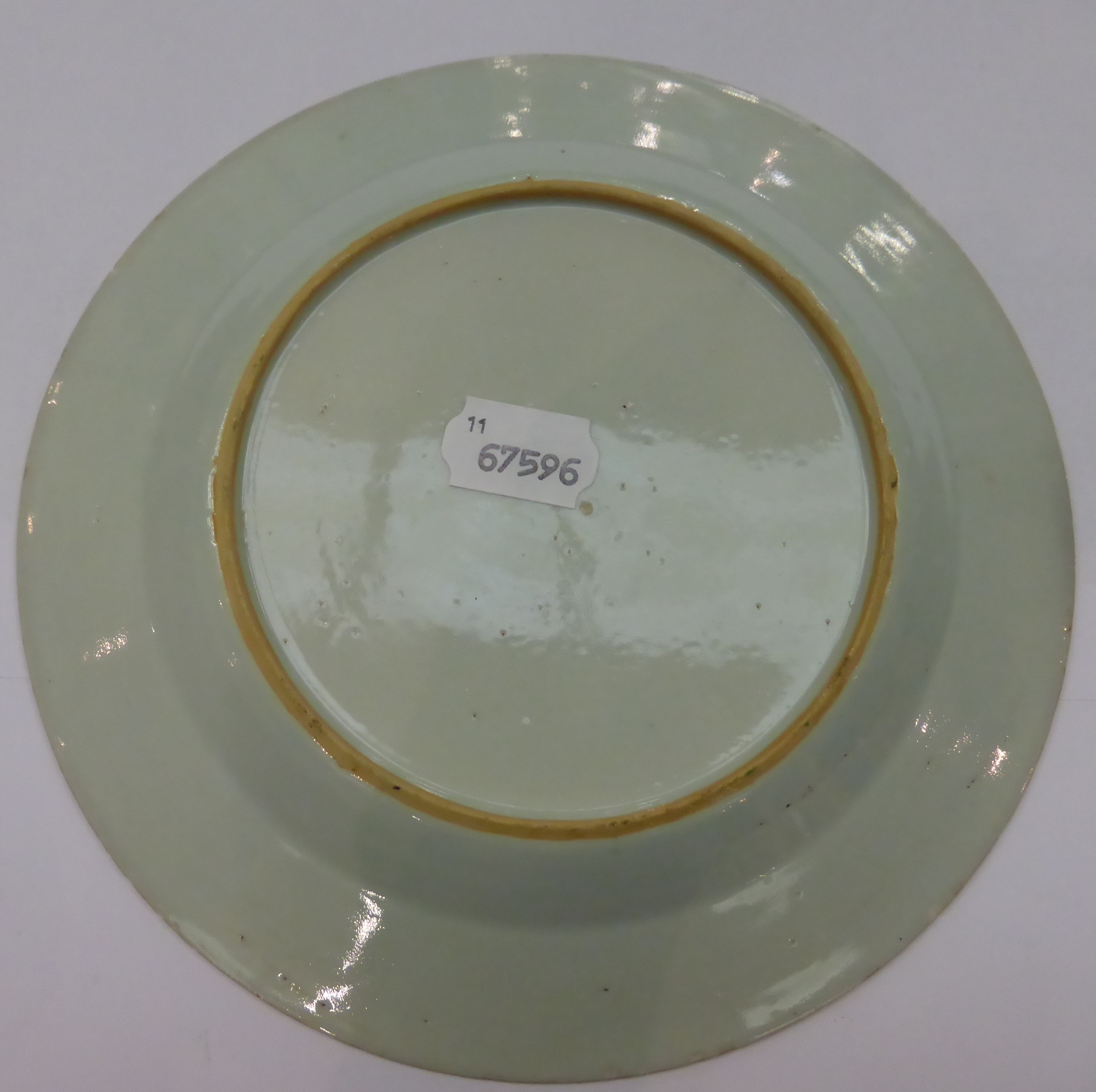 Six Chinese famille rose plates and two Chinese export plates - Image 7 of 17