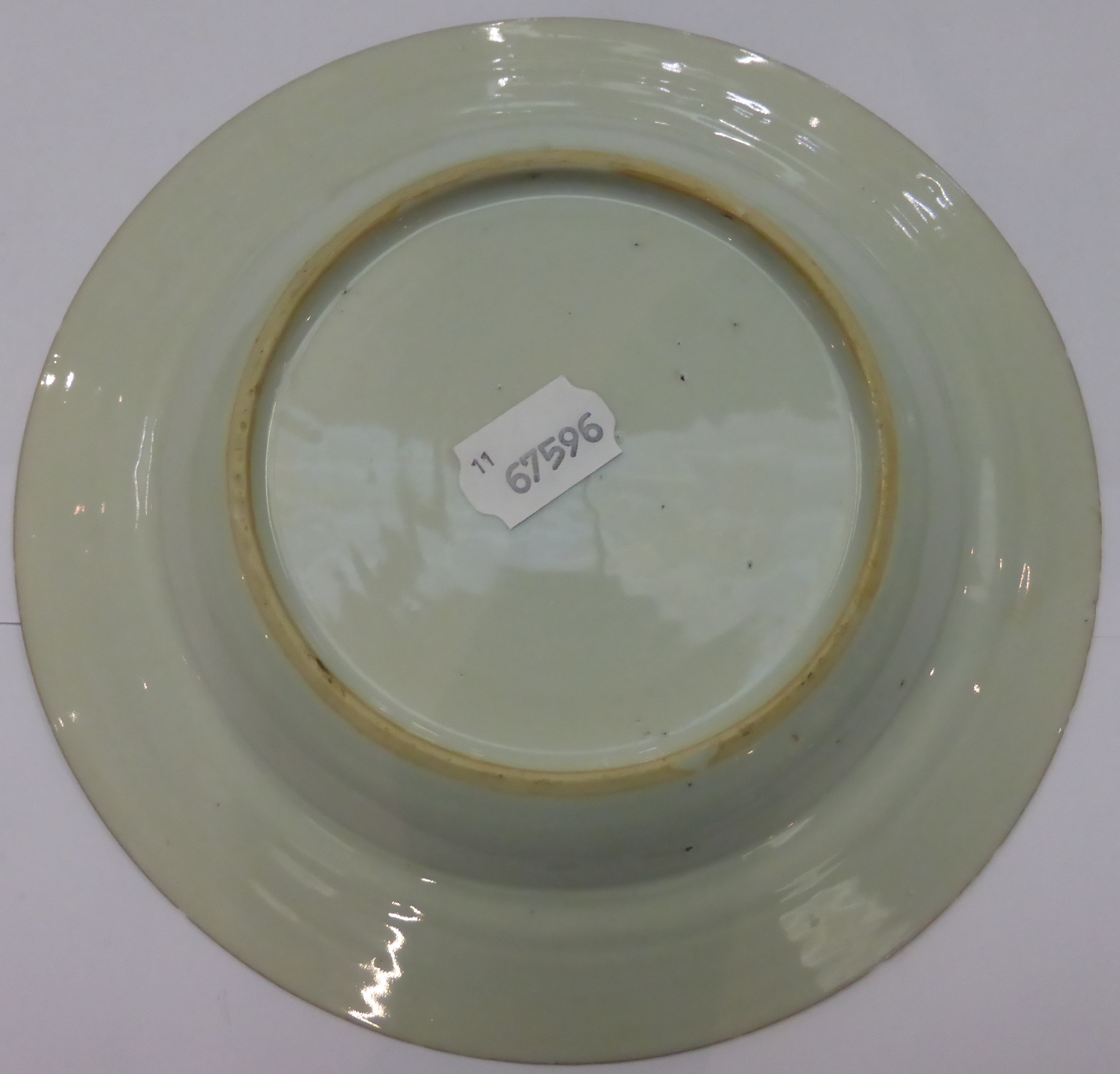 Six Chinese famille rose plates and two Chinese export plates - Image 3 of 17