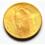 USA Gold 20 Dollars 1922, Saint-Gaudens,
