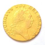 George III Guinea 1788, 'spade' rev., ha