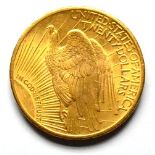 USA Gold 20 Dollars 1924, Saint-Gaudens,