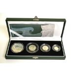 Britannia 4-Coin Silver Proof Set 2003 c