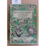 Ransome (Arthur) Swallows and Amazons, 1934, Cape, seventh Webb illustrated impression, dust wrapper