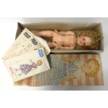 The Veronica Scott Dress Making Doll 'Elizabeth' by Pedigree in Original Printed Card Box, enclosing