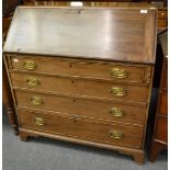 Georgian mahogany bureau