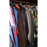 A quantity of assorted circa 1970's and later modern costume including Laura Ashley cotton