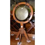 A late Victorian dinner gong, by repute Ex-Hovingham Hall