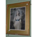 After Sir Thomas Lawrence, A portrait of Lady Castlereagh, mezzotint