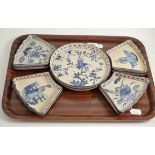 Delft tin glazed supper service