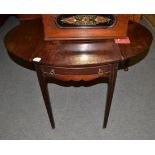 A George III mahogany Pembroke table