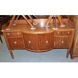 A George IV mahogany sideboard