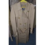 A circa 1980's Burberry gent's trench coat