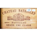 Chateau Batailley 2005, Pauillac, owc (twelve bottles)