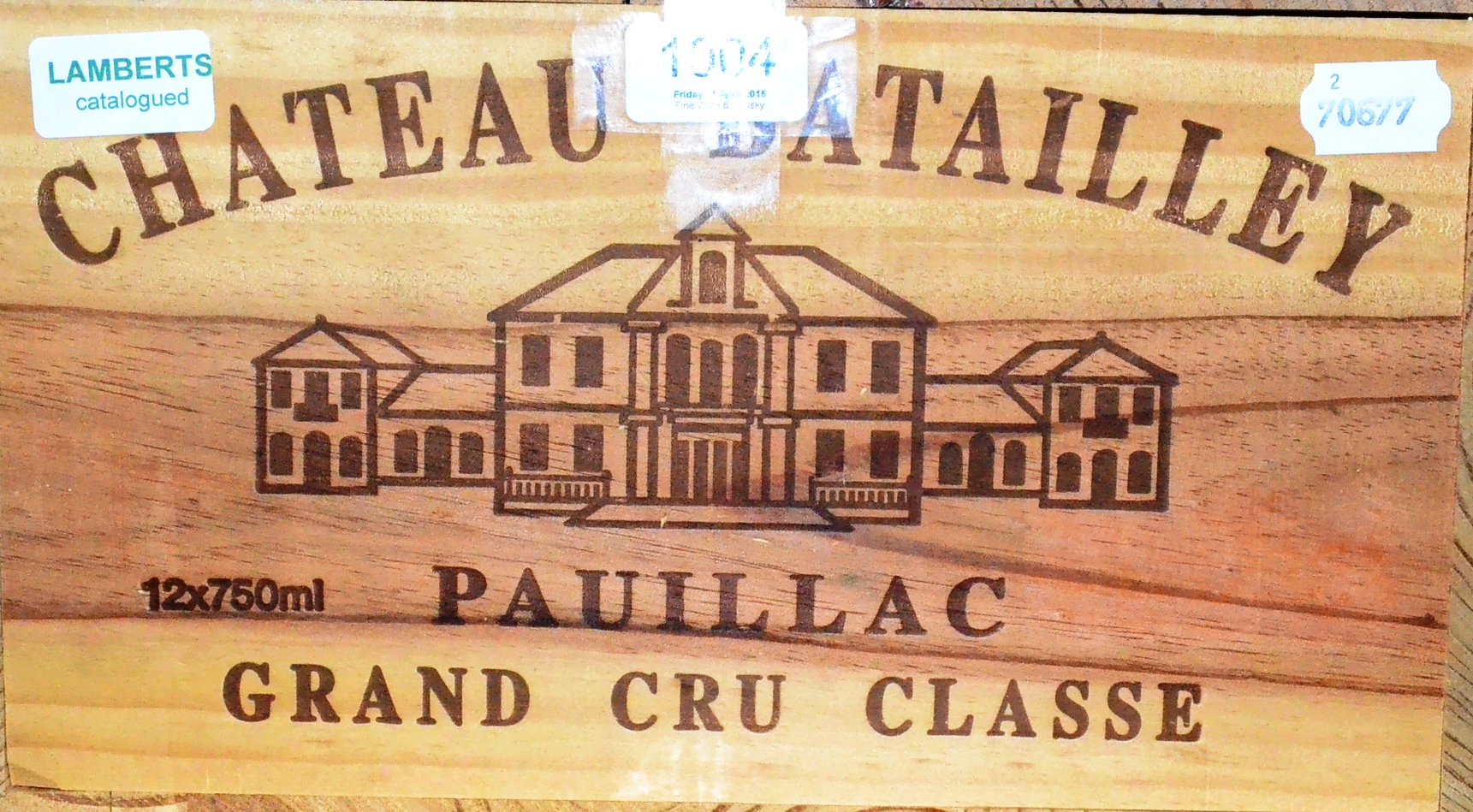 Chateau Batailley 2000, Pauillac, owc (twelve bottles)