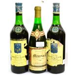 Chateau Smith Haut Lafitte 1969, Pessac-Leognan (x2); Coron Pere & Fils Meursault 1970 (three