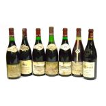 M. Chapoutier Hermitage Monier de la Sizeranne 1983; Paul Jaboulet Aine Cotes du Ventoux 1982 (