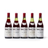 Domaine de la Romanee-Conti La Tache Grand Cru Monopole 1982 (x5) owc (five bottles) U: 2.5cm, 3.