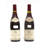 Averys of Bristol Les Echezeaux 1983; Averys of Bristol Vosnee Romanee 1983 (two bottles) U: 1cm