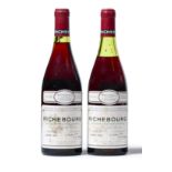 Domaine de la Romanee-Conti Richebourg Grand Cru 1982 (x2) (two bottles) U: 1cm, 4cm, numbered 7224,