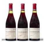 Domaine de la Romanee-Conti Richebourg Grand Cru 1959 (x3) (three bottles) U:M 1.5cm, 2cm, 1.5cm,