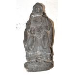 Indian carved stone figure 22cm high