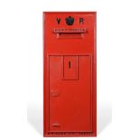 A Victorian post box by W T Allen & Co. London, 120cm by 51cm  In our opinion this is a period