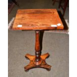 Rosewood tripod table