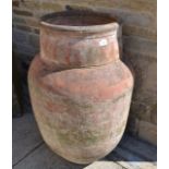 Very large terracotta jar