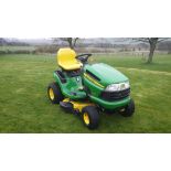 John Deere tractor lawn mower model X120