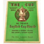 The Cup - 50 Years English Cup Finals (Blackburn Olympic 1833 - Newcastle 1932) Booklet First