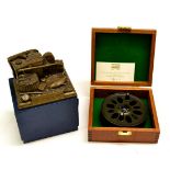 A Shakespeare 4 1/2inch Alloy Centenary Aerial Centrepin Reel, limited edition number 65/250, with