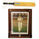 England-Australia Centenary Test Signed Cricket Bat 1980 marking the 100th Anniversary of the
