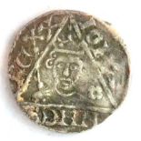 Ireland, John Silver Penny, Third ('REX') coinage (1207-1211), Dublin Mint; obv. IOHA/NNES/REX