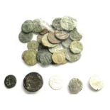 Miscellaneous Roman Imperial Coins comprising: 3 x silver denarii: Antoninus Pius rev. TR POT XX COS