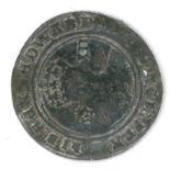 Edward VI, Shilling, facing bust MM tun, light scratches on bust & metal flaw below X11 o/wise full,