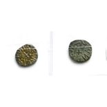 Anglo-Saxon, 2 x Copper Alloy Stycas: Aethelred II, first reign (841-843AD), moneyer Eanred, obv.
