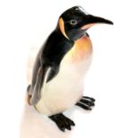 Beswick Penguin, Fireside model No. 2357, black and white gloss