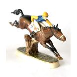 Beswick Steeplechaser, model No. 2505, dark brown gloss