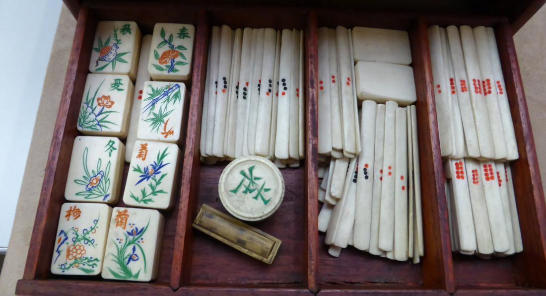 Mah Jong set, cased - Image 2 of 10