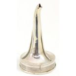 George III silver wine funnel
