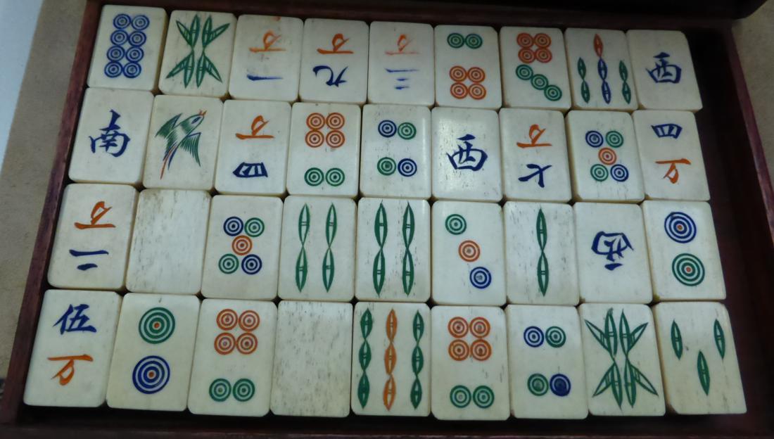 Mah Jong set, cased - Image 6 of 10