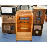 Various Radios including Ferranti 146 (Bakelite), Bush Type PB61, Invicta, Ferguson Radiogram and