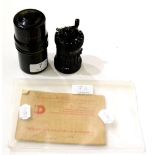 Curta Universal Calculator Type 1 No. 30048 (Excellent) with booklet