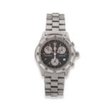 A Stainless Steel Chronograph Wristwatch, signed Tag Heuer, Professional, 1/10, 200 meters, circa