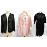 Assorted Circa 1960s and Later Costume Accessories including a Chanal Leeds pale pink two piece