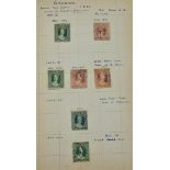 Grenada. A small album containing a range of mint and used from 1861 to 1958. Some useful